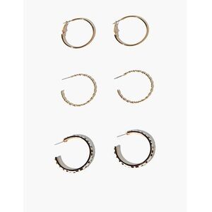 5 for $15 ✨ Speckled Print Hoop Earring Set